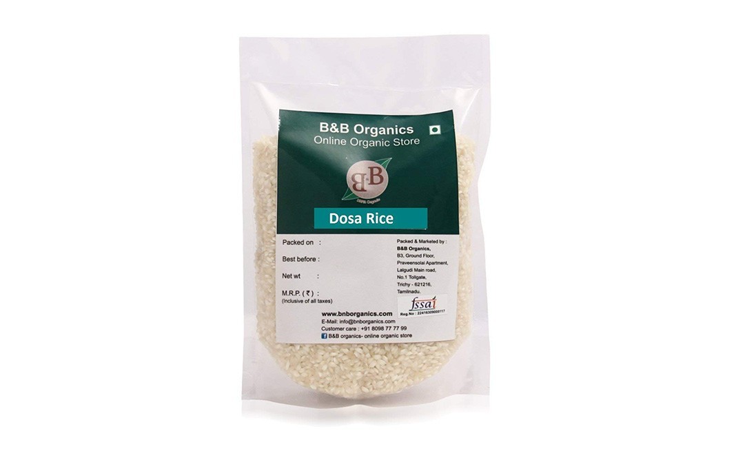 B&B Organics Dosa Rice    Pack  5 kilogram